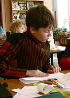 урок оригами: Мельников Влад (10 лет)
